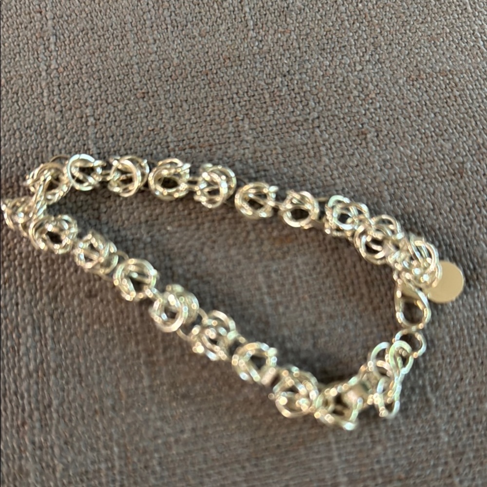 Elegant Silver Chain Bracelet